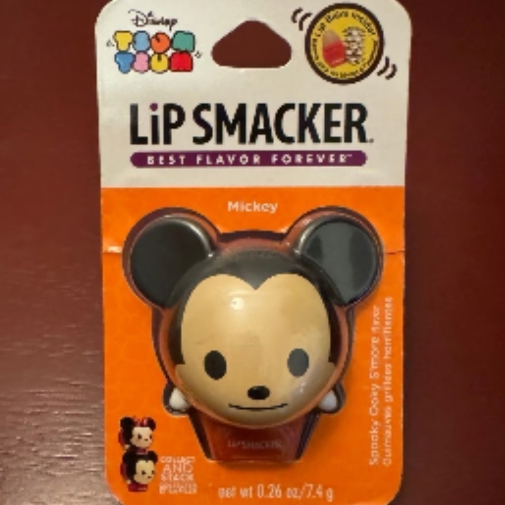 Lip Smacker Disney Tsum Tsum Mickey Halloween Lip Balm new!